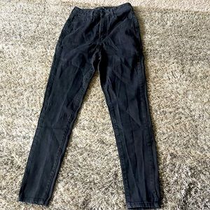 Black skinny jeans
